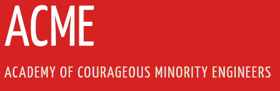 Logo: Academy of Courageous Minority Engineers (A.C.M.E.)